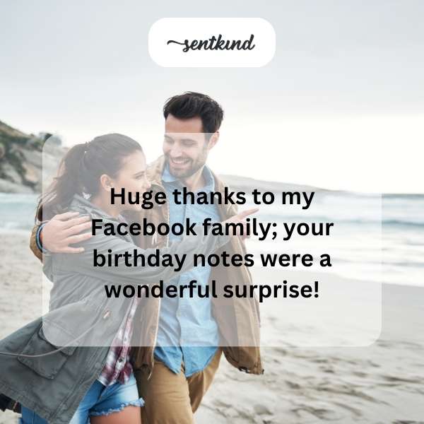 Grateful for all the thoughtful birthday greetings from my Facebook community.