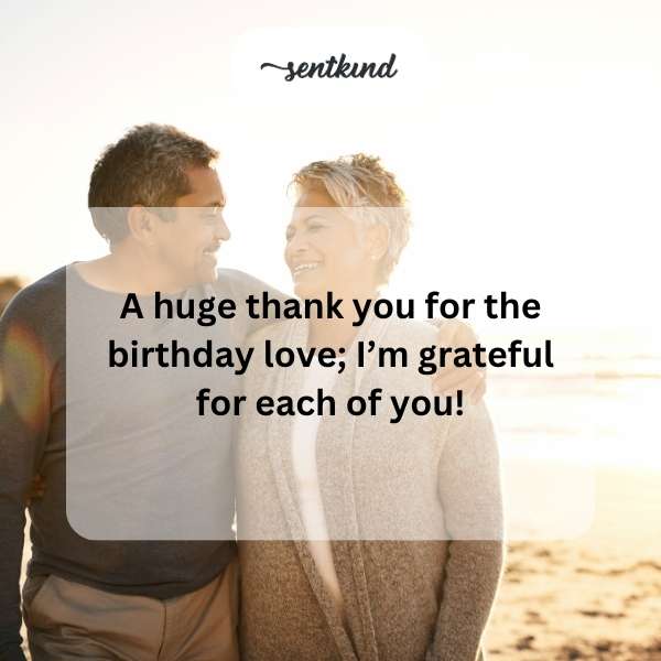 Grateful for the heartfelt birthday greetings.