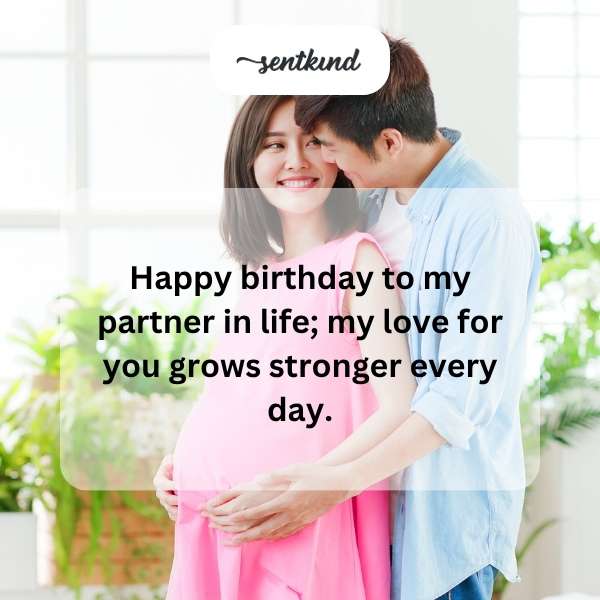 Celebrating a milestone birthday with heartfelt words of love and partnership.