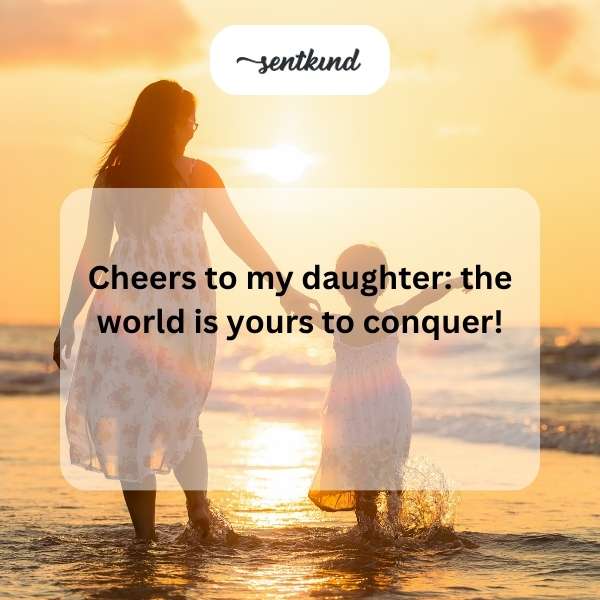 Celebrating my daughter's special day with love and joy.
