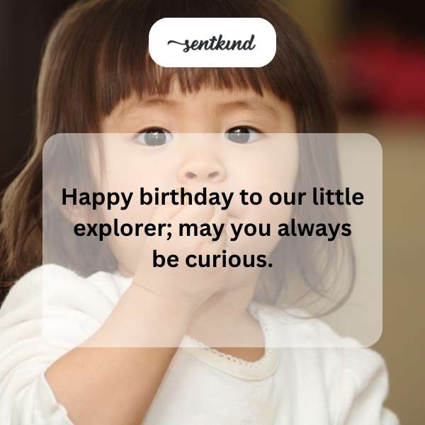 Joyful wishes for your second journey around the sun, little adventurer.