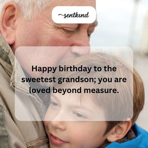 Joyful 2nd birthday greetings to a cherished grandson.