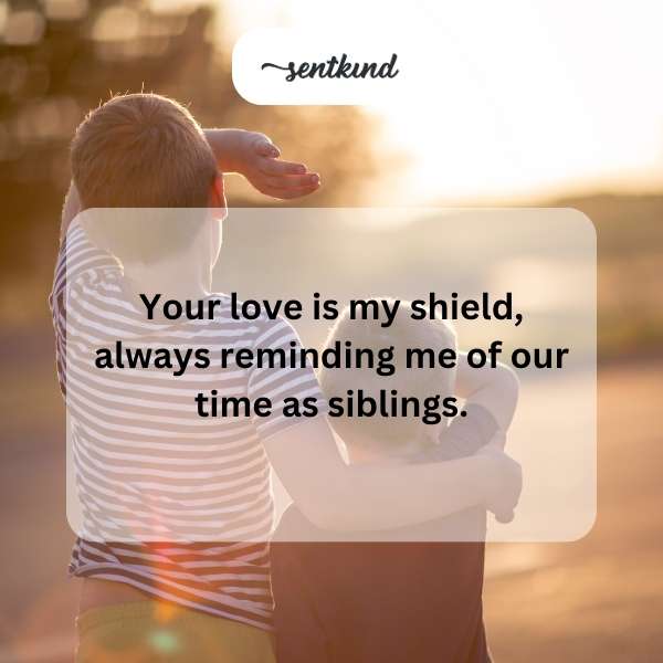 Celestial birthday wishes for a beloved sibling.
