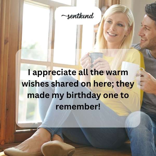 Grateful for all the lovely birthday messages.