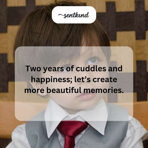 Celebrating two years of love and joy.
