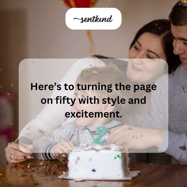Celebrating half a century with heartfelt dreams and wishes.