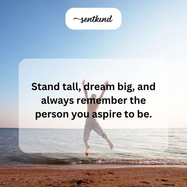 Celebrating a milestone with wishes for a bright and inspiring future.