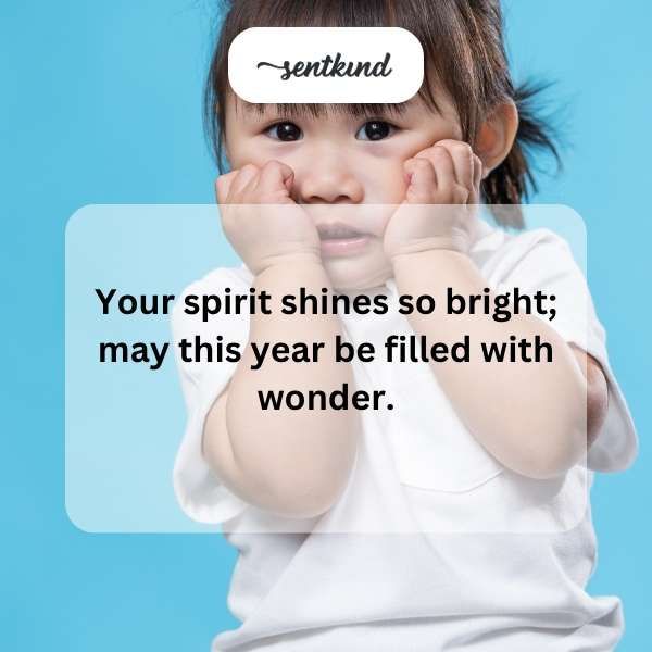 Wishing you a second birthday full of joy and excitement.
