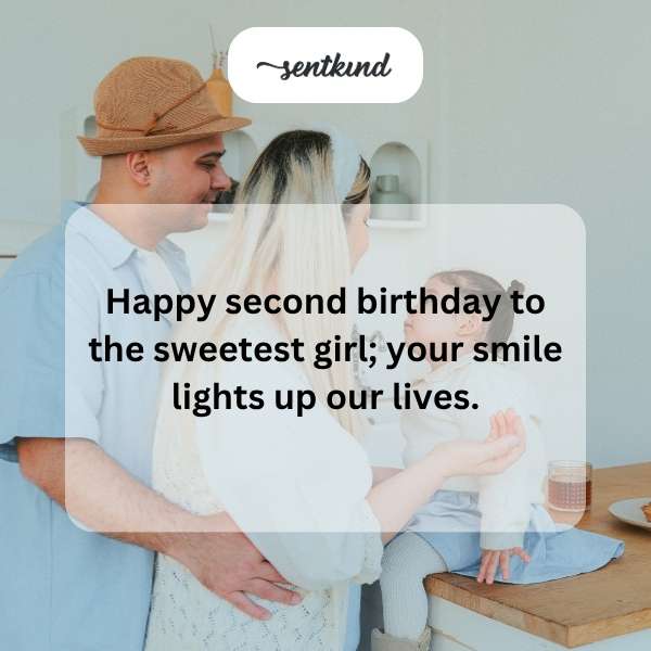 Warmest wishes for a delightful two-year celebration.