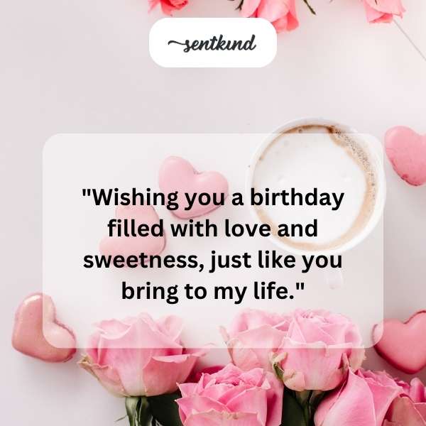 Wishing you endless happiness and affection from the depths of my heart.