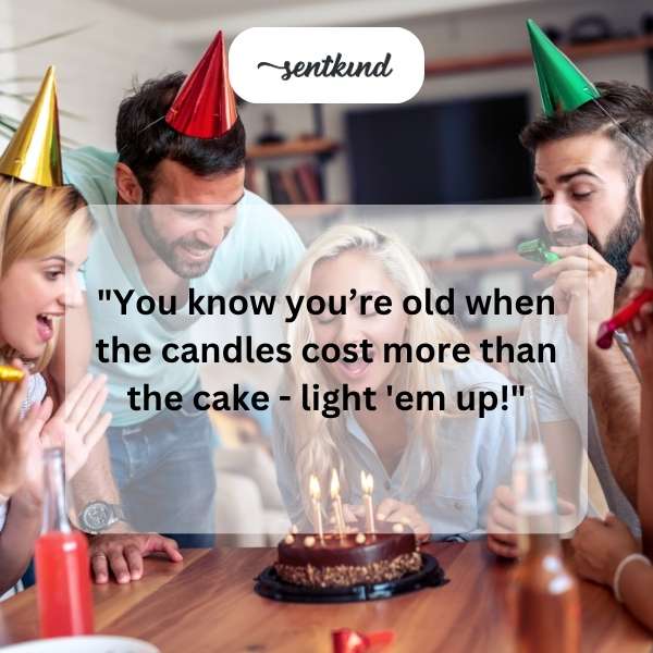 A birthday cake with many lit candles.