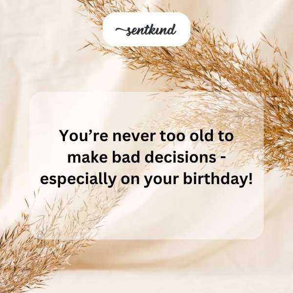 A person joyfully juggling birthday candles and confetti, symbolizing embracing the chaos of aging.