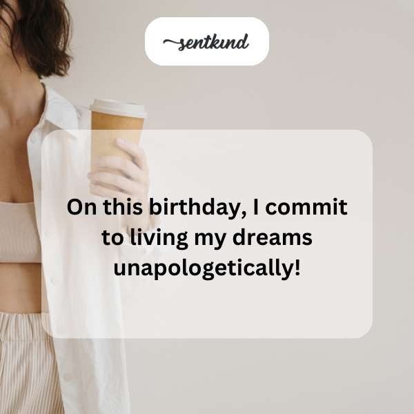 Celebrating another year of life with bold aspirations.