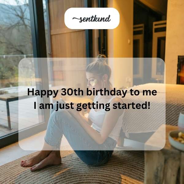 Celebrating my 30th year with enthusiasm and hope for the future.