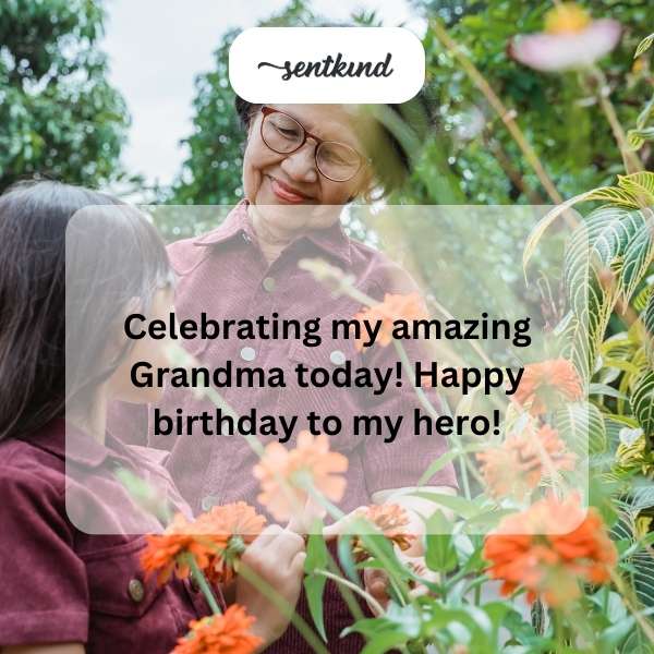 Honoring my wonderful grandmother's special day with heartfelt wishes.
