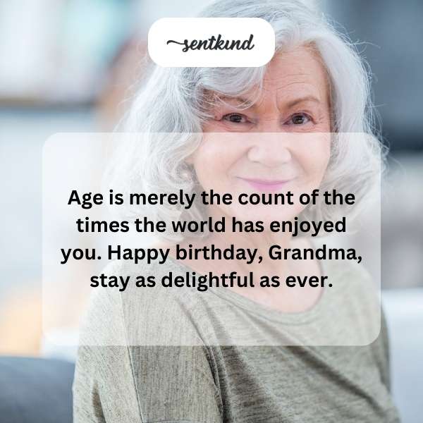 Celebrating the years of joy you have brought to us, dear grandmother.