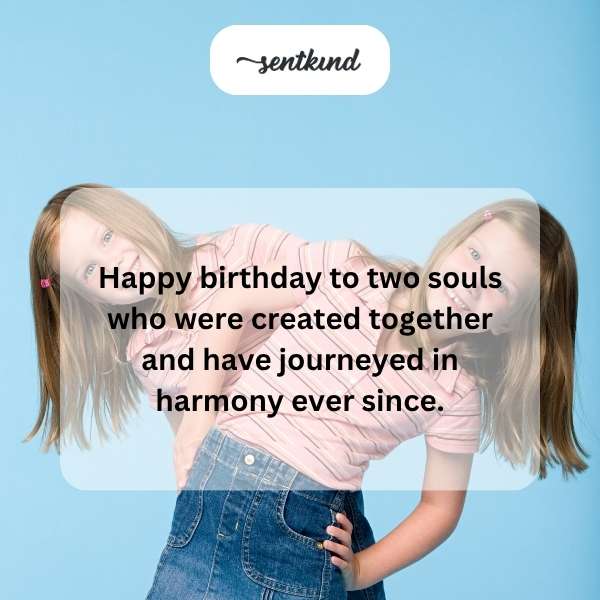 Celebrating the special day of two inseparable siblings born on the same day.