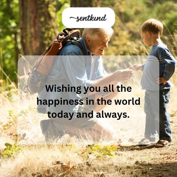 Sending heartfelt joy and blessings to my beloved grandson on his special day.