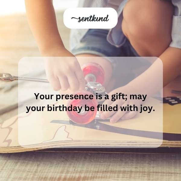 Warm greetings for a grandson's special day.