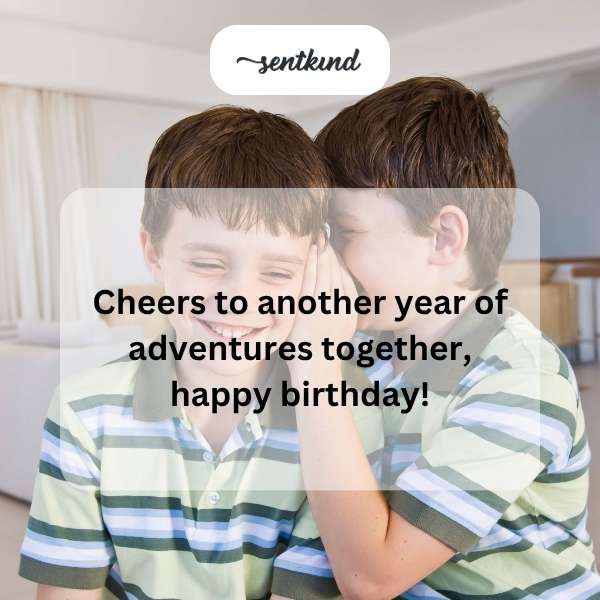 Celebrating the birthday of two amazing twins with heartfelt wishes.