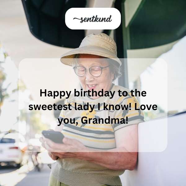 Celebrating a special day for the most wonderful grandmother.