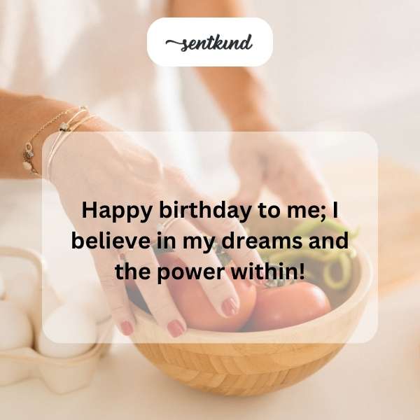 Celebrating another year of life and personal aspirations.