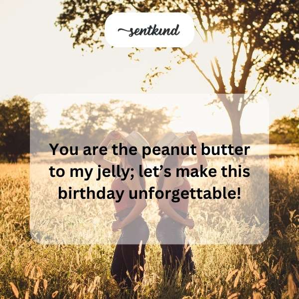 Celebrating the special bond of twins on their birthday with love and joy.