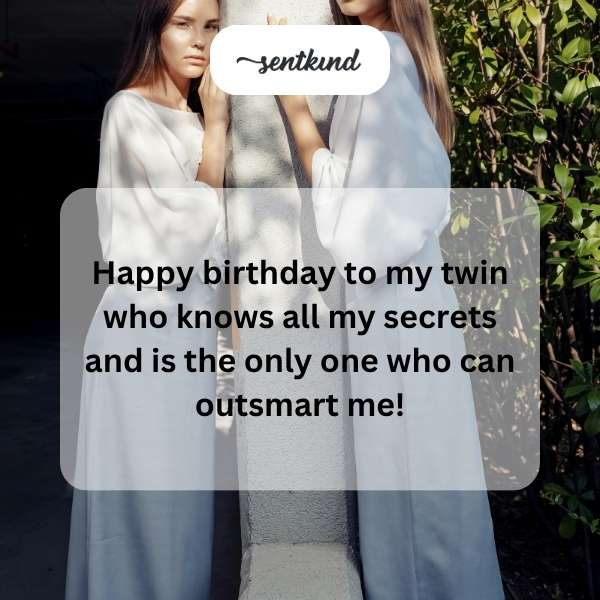 Celebrating the special bond of twin siblings on their birthday.