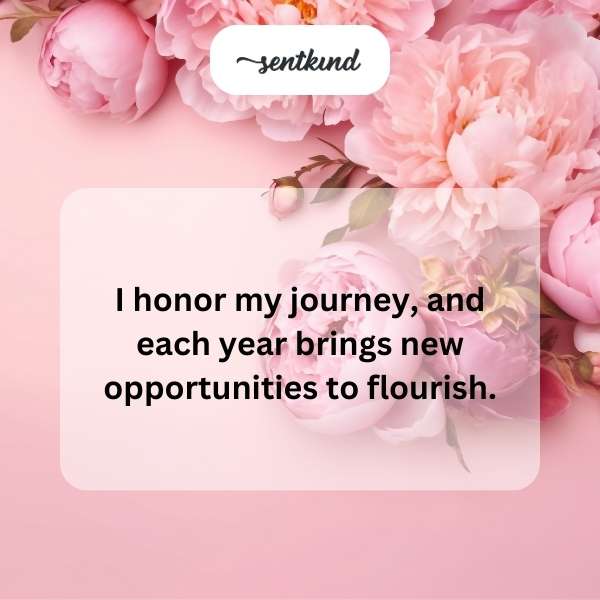Celebrating another year of my personal growth and life's adventures.