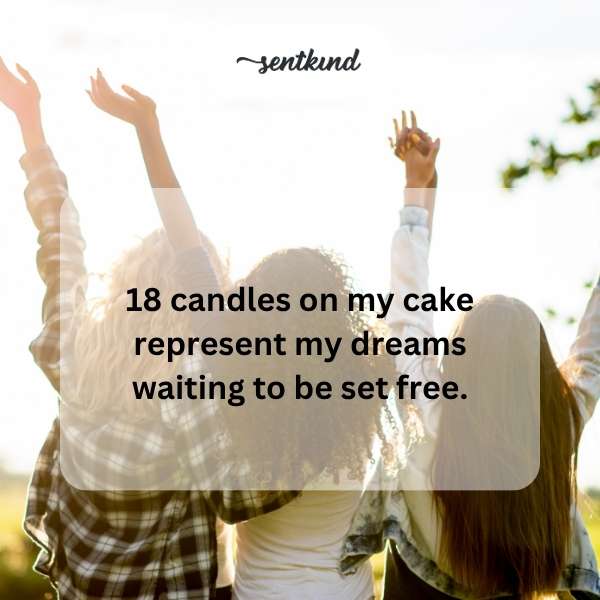 Celebrating my special day with dreams ready to soar.