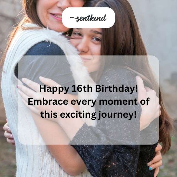 Celebratory greetings for a special goddaughter on her 16th birthday.