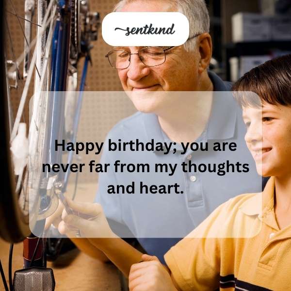 Sending warm birthday greetings to my beloved grandson.