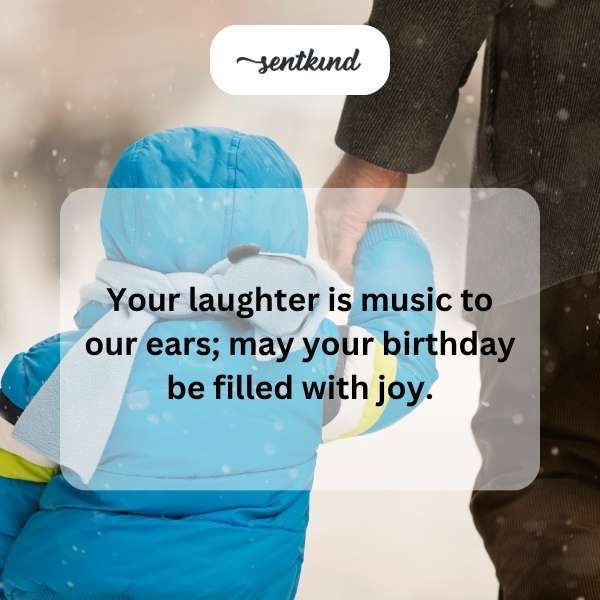 Celebrating a special day with heartfelt joy for our beloved grandson.