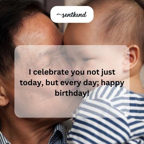Sending heartfelt greetings to my grandson on his special day.
