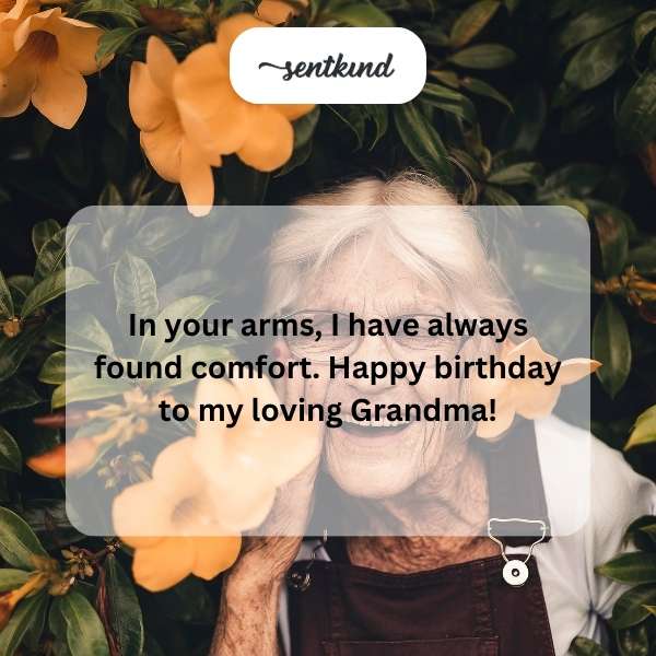 Celebrating my dear grandmother's special day with fond wishes.