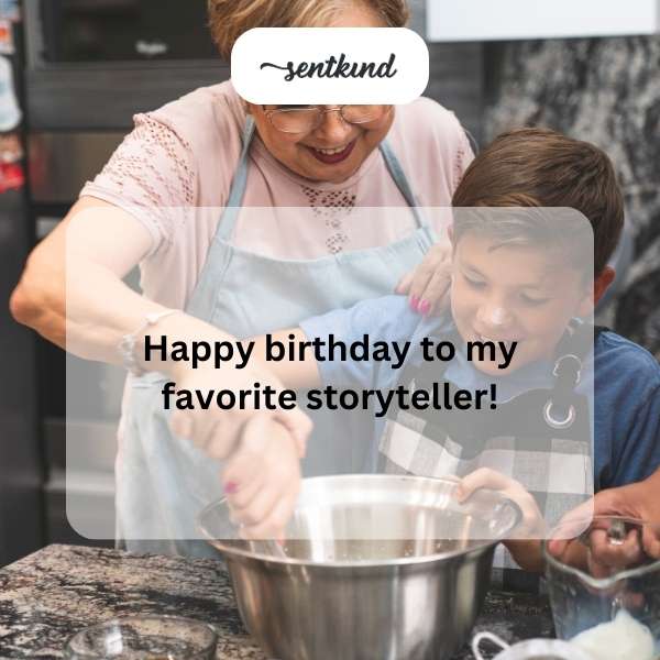 Celebrating my beloved grandma's special day with heartfelt wishes.