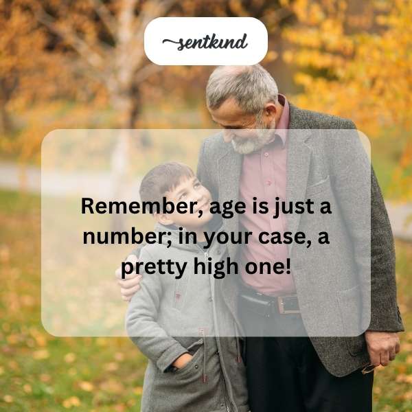 Celebrating the special day of a beloved grandson.