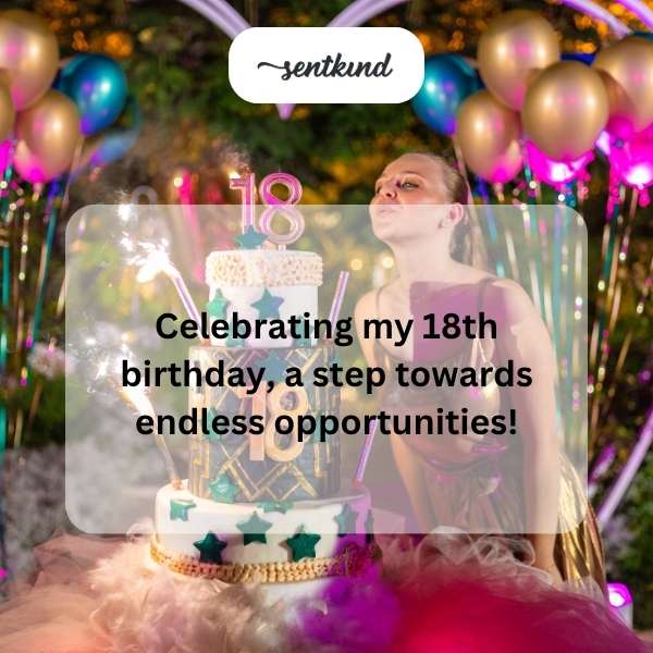 A personal note of joy for my milestone celebration.