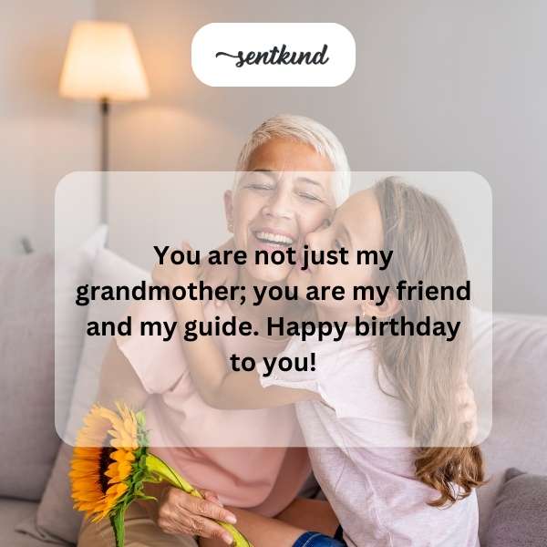 Celebrating the special bond with my grandmother on her birthday.
