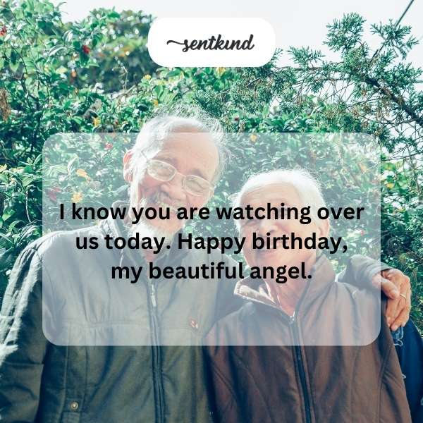 Celebrating the birthday of our guardian angel in heaven.