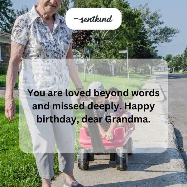 Celebrating a cherished grandmother's special day with heartfelt sentiments.