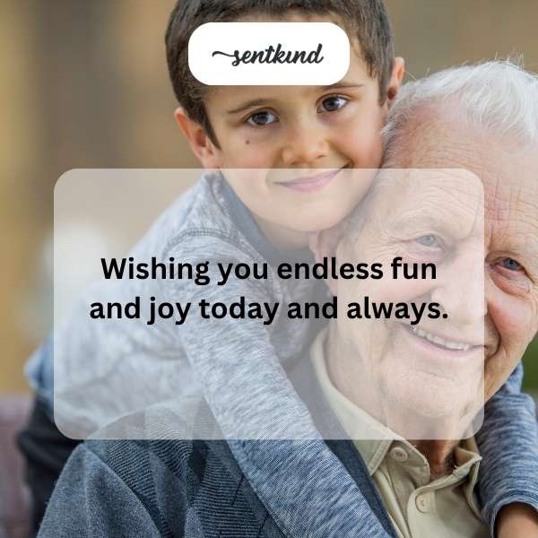 Heartfelt greetings for a grandson's special day.