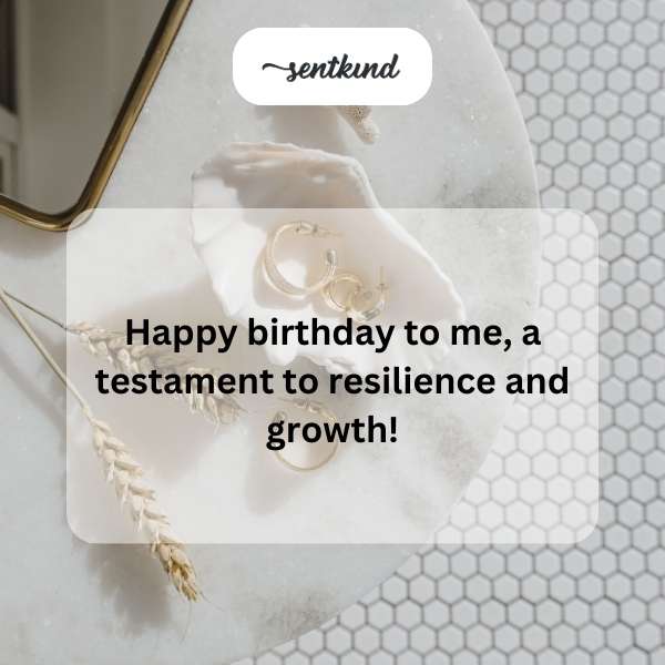 Celebrating another year of personal growth and resilience.