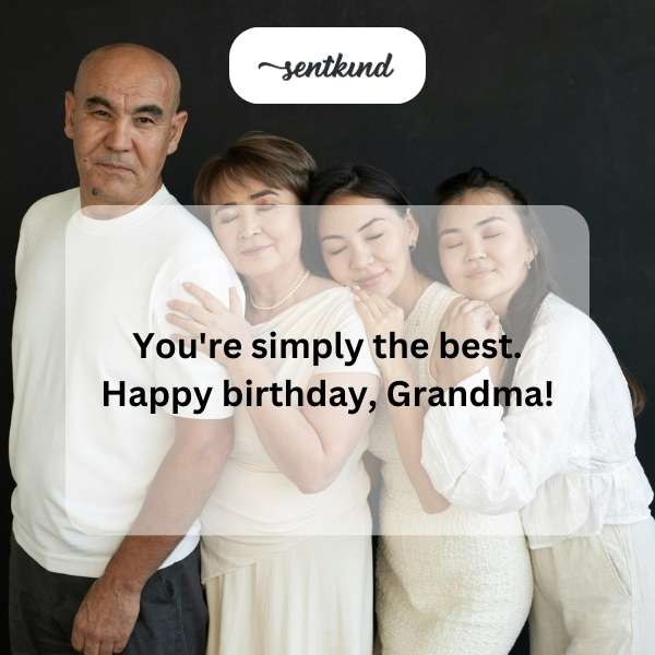 Heartfelt birthday greetings for a beloved grandmother.