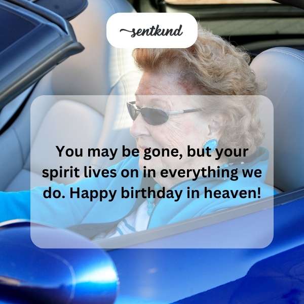 Heartfelt birthday remembrance for a beloved grandmother in heaven.