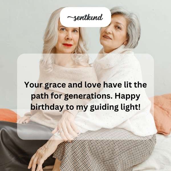 Celebrating the warmth and wisdom of a beloved grandmother on her special day.