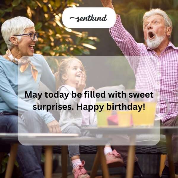 Wishing a wonderful birthday to a beloved grandmother.