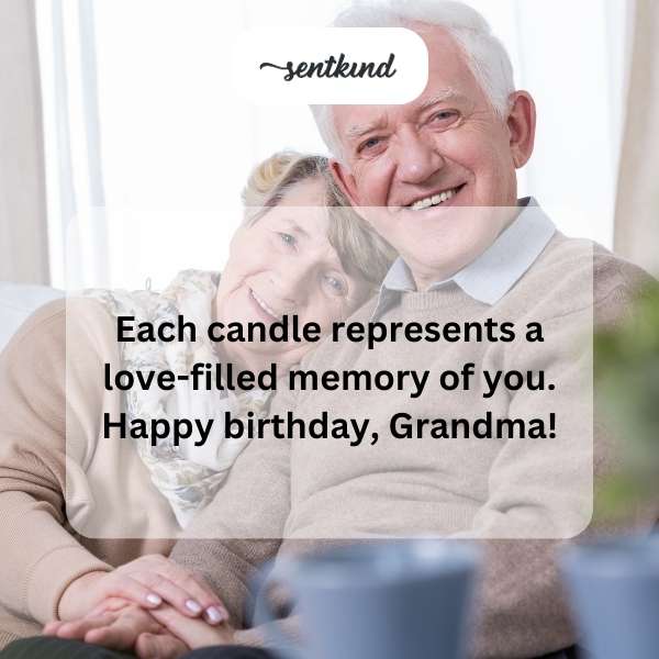 Celebrating Grandma's special day with heartfelt memories.