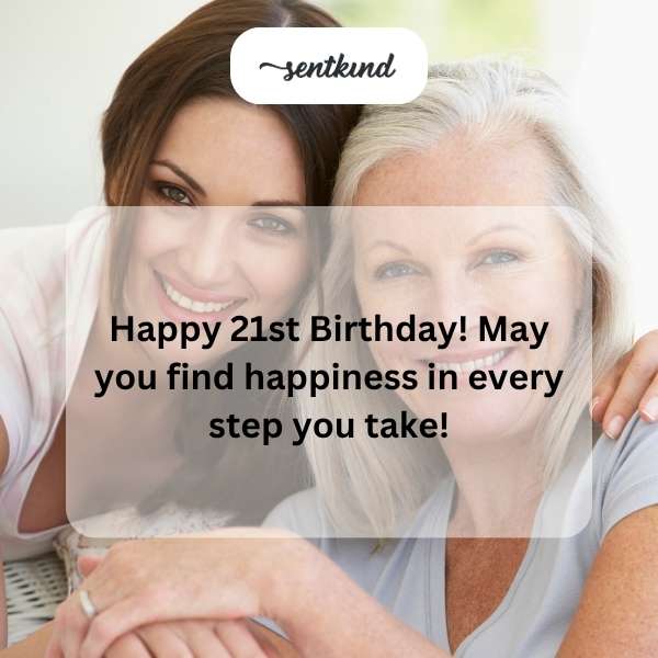 Joyful 21st birthday greetings to a beloved goddaughter!