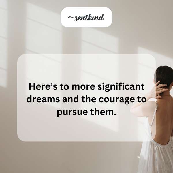 Celebrating another year with dreams that inspire and courage to chase them.